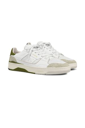 White and green Clay sneakers AXEL ARIGATO | F2733001OFFWHITEGREEN